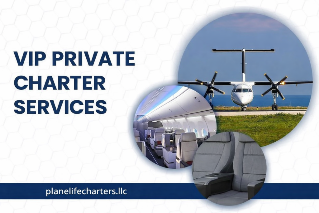 VIP private plane charter in Florida